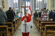 Lumen Christi - Auferstehungsmesse in St. Crescentius (Foto: Karl-Franz Thiede)